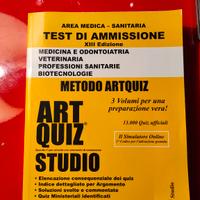 art quiz test di ammissione