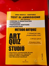 art quiz test di ammissione