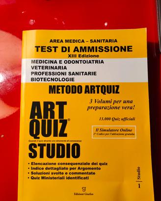 art quiz test di ammissione