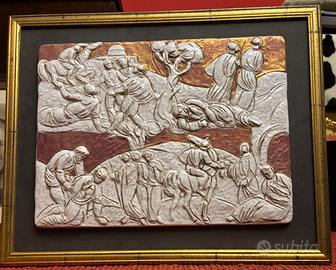 Ceramica Bartoli Cornacchia Fuga dall’ Egitto