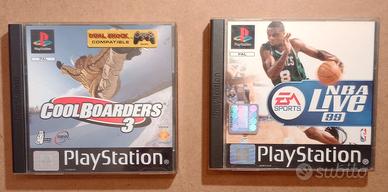 Cool boarders 3 + Nba live 99 Ps1 PAL ITA

