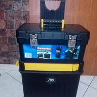 Cassetta porta attrezzi con ruote