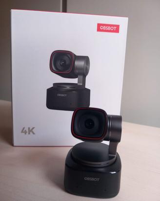 Webcam OBSBOT Tiny 2 4K (MAI UTILIZZATA)