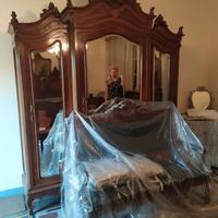 Armadio con specchi originale anni 20/30