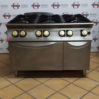 CUCINA GAS 6 FUOCHI con forno GIORIK