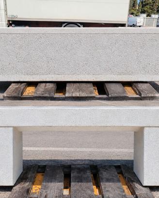 Panchine in marmo da giardino 