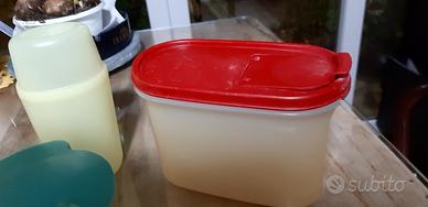 n.3 contenitori tupperware made in belgio/francia