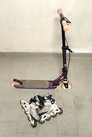 Decathlon: Monopattino + Pattini in linea