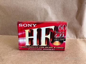 Sony HF60 Cassetta Audio sigillata Vintage