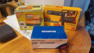 Lotto vintage macchine fotografiche