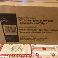 Custodia dvd nero