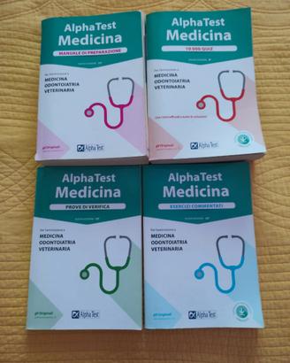 Alpha Test. Medicina. Kit completo di preparazione