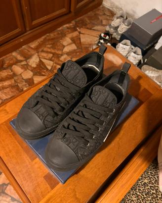 Dior B23 Low-Top Oblique Canvas Sneakers