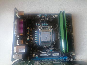 Bundle combo scheda madre MSI cpu NVIDIA