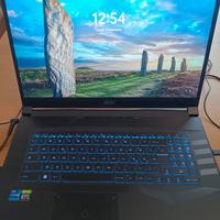 notebook  MSI 17 pollici pulse GL 7612uek