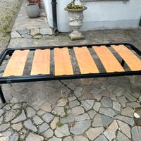 Brandina/letto singolo con doghe reclinabile
