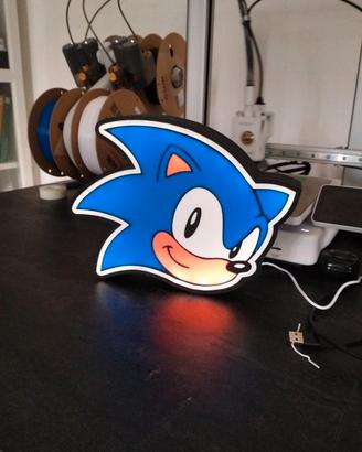 🎮 Lampada LED Stile Videogame Anni ’90 – Insegna