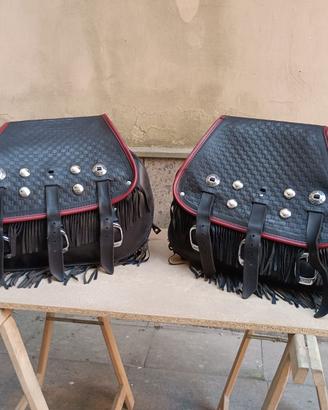 Harley Davidson FLSTS (Springer) Borse e parasch.