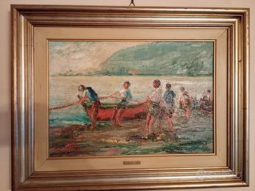 Quadro di G. Castellazzi "Celle Ligure"