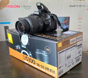 Nikon D5100 Kit 18-55mm VR - Solo 8.700 scatti! Co