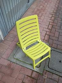 Spiaggia sdraio sedia spiaggia mare