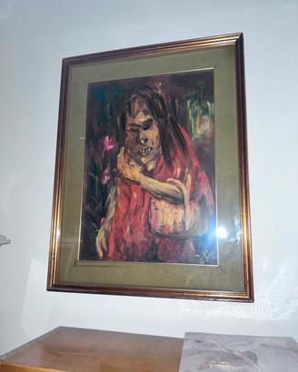 Dipinto a olio Materico stile espressionista