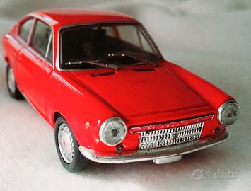 Fiat 850 sport Abarth vintage scala 1-43 perfetta