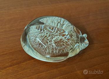 coccinella fermacarte in cristallo - Daum France