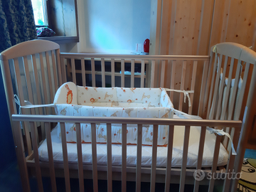 Lettino Pali con riduttore primi mesi