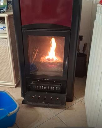 Termostufa Idro a legna KW 30  laminox