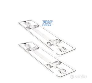 SET TARGHE PORTA CROMATE