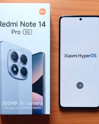 Xiaomi Redmi Note 14 Pro 5G 8/256 GB Nero