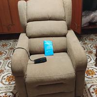 Poltrona alzapersona relax alba 2 motori