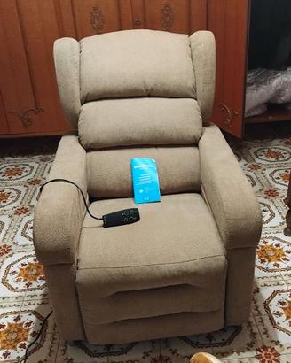 Poltrona alzapersona relax alba 2 motori