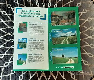 SCHEDE TELEFONICHE INFOSTRADA NUOVE IN FOLDER