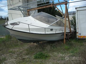 Barca Cabin mt.6,30x2,30 da trasformare fuoribordo