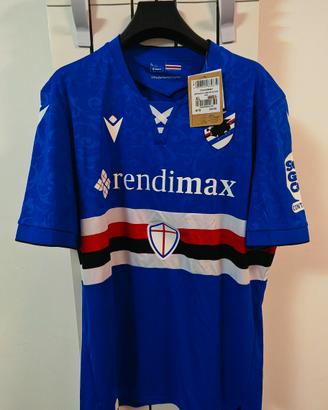 Maglia da gioco Sampdoria originale Macron XL