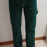 pantalone cargo verde