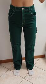 pantalone cargo verde