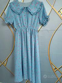 Vestito a pois blu