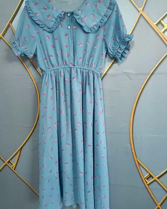 Vestito a pois blu