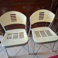 2 sedie designer VICO MAGISTRETTI per KARTELL 