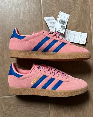 adidas Gazelle Semi Pink Spark / Lucid Blue - 38