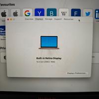 MacBook Air 13" Retina 2020 – Intel i5 – 16 GB RAM