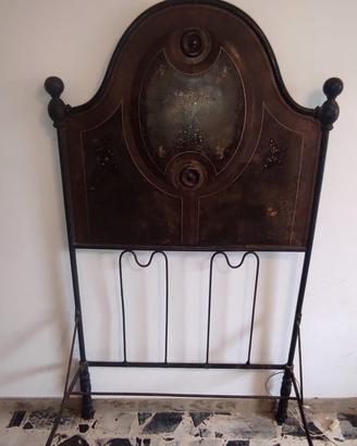 Letto in ferro d'epoca - vintage