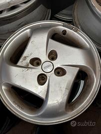 2 cerchi in lega Fiat Coupè anni 90