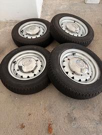 Cerchi Borrani Fiat 500 con ruota già montata