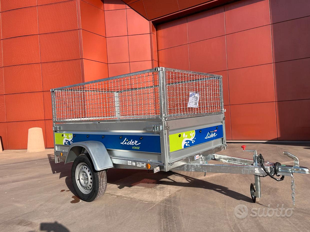 Subito - AUTOSALONE METAURO SNC - Rimorchio Cargo 750 Sf 2 Mt Sponde Alu - Accessori Auto In - Foto 9