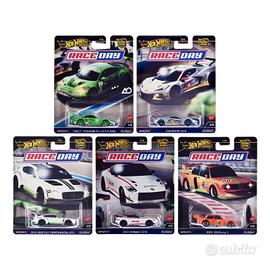 HOT WHEELS SERIE COMPLETA RACEDAY PREMIUM