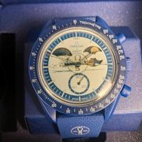 OmegaXSwatch Mission To Earthphase Moonshine Gold